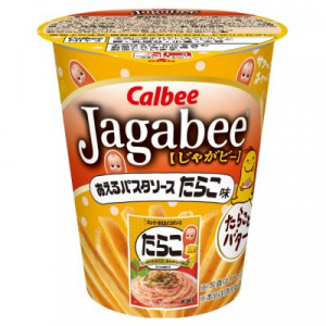 キユーピーの人気商品とコラボ！カルビー「Jagabee あえるパスタソースたらこ味」全国で新発売