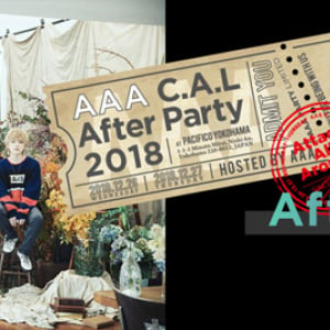 AAA Party限定公演のプレミアムイベント『AAA C.A.L After Party 2018』の生配信が決定