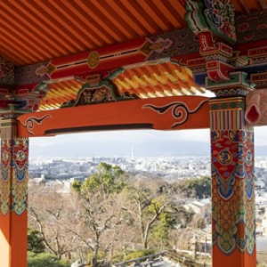 【京都の冬 2019】 人気の「清水寺」で通常非公開の西門から絶景を堪能！