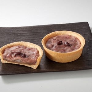とろっともちペーストにあんクリーム♪ローソン「あんもちタルト」新発売