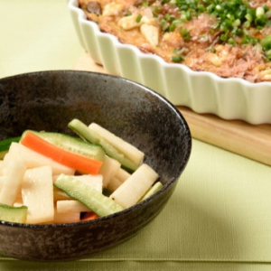 山芋＆長芋のチーズ焼き、中華風サラダなど簡単レシピ2選