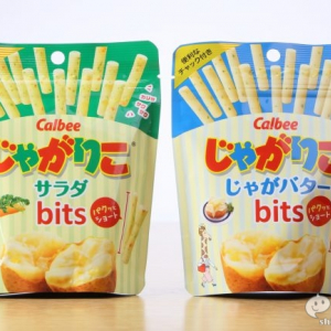 カップじゃない「じゃがりこ」、チャック付きスタンドパウチでカバンに入りやすい『じゃがりこ サラダbits/じゃがバターbits』！