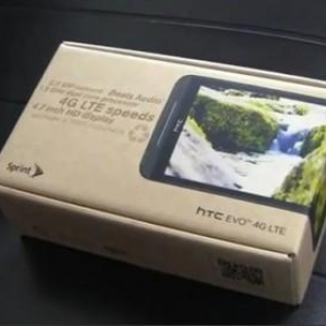 HTC Evo 4G LTEの開封映像