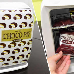 夏をクールに楽しむ胸熱アイテム“チョコパイ専用ミニ冷蔵庫”　合計100名に当たるぞおぉぉ！