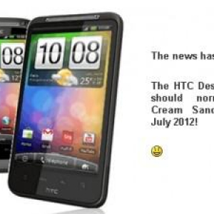 HTC Desire HDとDesire SのAndroid 4.0アップグレード、フランスでは7月に実施される見込み