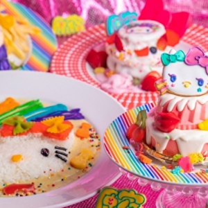 ハローキティ×KAWAII MONSTER CAFE原宿が夢コラボ♡デコラティブなコラボメニューが夏季限定で登場♩