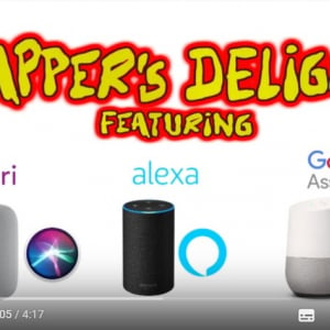 SiriとAlexaとGoogleアシスタントが夢の共演　シュガーヒル・ギャングの「Rapper’s Delight」を熱唱