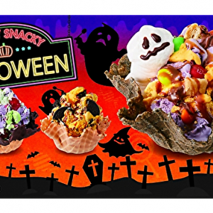 コールドストーンでおばけのパーティーがスタート！ハロウィン限定メニューは紫いも×かぼちゃ全9種のラインナップ♩