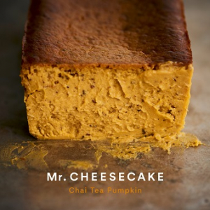 かぼちゃとチャイの濃厚な味わいがお目見え♡「Mr. CHEESECAKE」ハロウィン限定フレーバーが登場