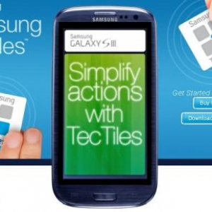 Samsung、米国のNFC対応Galaxyスマートフォン向けにNFCタグ「TecTiles」とAndroidアプリを提供開始