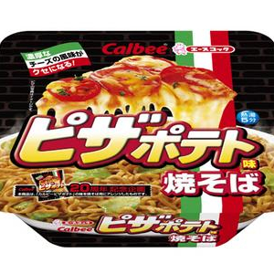 エースコック×カルビー「ピザポテト味焼そば」