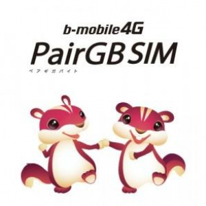 日本通信、2GBを2枚のSIMで共有できるデータ通信サービス「PairGB SIM」を発表、今週中に発売