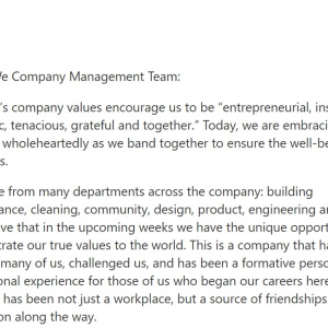 ソフトバンクの悩みの種“WeWork”の従業員による経営陣への公開状