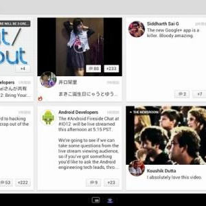 Android版「Google+」をv3.0にアップデート、タブレットに最適化、「Google+ イベント」を統合