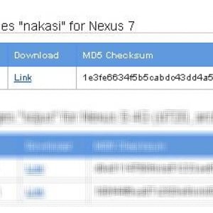 Google、Nexus 7″nakasi”のファクトリーイメージ（JRN84D）をリリース