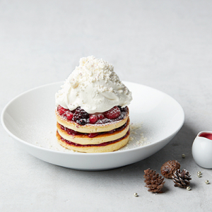 あったかorひんやりどっちにする？♡クリスマスシーズンのJ.S. PANCAKE CAFEに2種類のパンケーキが登場