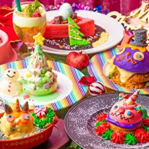 ゆめかわ×レインボーの心躍るラインナップ！KAWAII MONSTER CAFE原宿、令和初のクリスマスは「萌え色」づくし♡