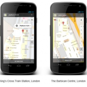 英国でAndroid版Googleマップのインドアマップが利用可能に