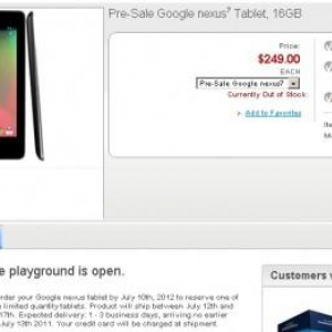 米Staples、Nexus 7を7月12日～17日に発売予定