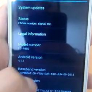 Optimus 4X HDを使ったCyanogenMod 10のデモ動画