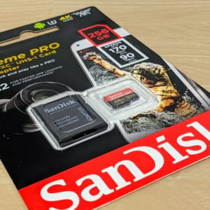 高速Micro SDカード「SanDisk Extreme Pro 256GB」のレビュー