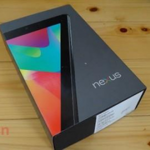 Google Nexus 7（8GB・ホワイトカラー）開封の儀