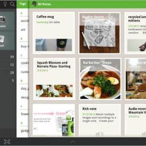 Android版Evernoteがv4.1にアップデート、タブレットUIが刷新