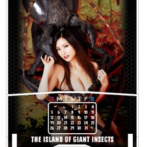 人気声優・たかはし智秋さん＆巨大ジガバチのセクシーすぎるカレンダーも！　劇場版『巨蟲列島』グッズをまとめてご紹介