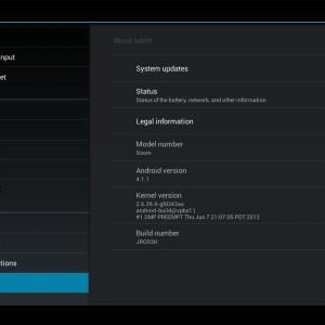 MotorolaがXOOM Wi-Fi米国モデルのAndroid 4.1.1（JRO03H）アップグレードを開始（テスターのXOOM以外にも配信中）