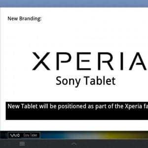 Sony Tablet S後継モデルのスライド資料が流出？