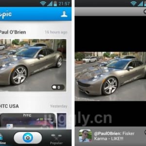 写真共有サービス「Twitpic」の公式Androidアプリがリリース、画像編集機能を搭載