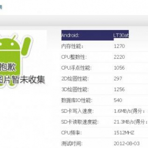 Xperia TのAT&Tモデル？「LT30at」がAntutuの公式サイトに現る