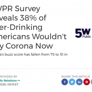 新型コロナ風評被害で38％がコロナビール買い控え？ 米広告代理店の発表に衝撃