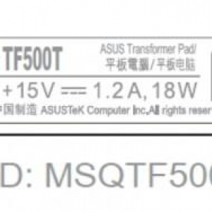 ASUS Transformer Pad TF500TがFCCを通過