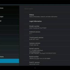 ASUS、Transformer Pad TF300T米国版にAndroid 4.1.1（Jelly Bean）へのアップデートを配信開始（更新：ASUSがアップデート開始を発表）