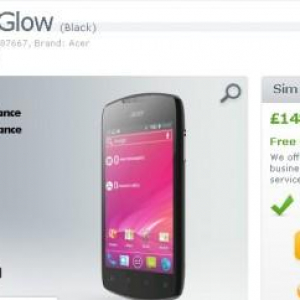 Acer Liquid Glowが欧州で発売中