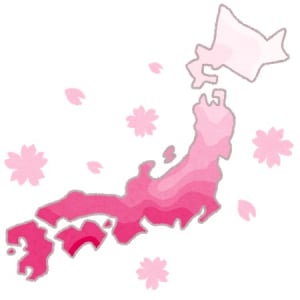 西・東日本の桜は今週末から続々開花！東京・上野恩賜公園も24日に満開へ