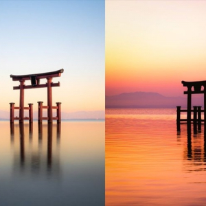 神様がそこにいるようです。琵琶湖の中に鳥居を構える『白髭神社』が神秘的だと話題に！