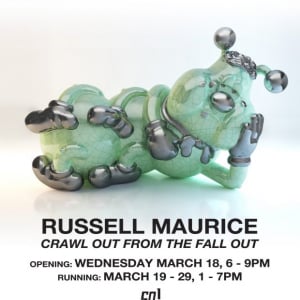 Russell Maurice 個展「Crawl out from the fallout 」 原宿 SO1 Galleryにて開催