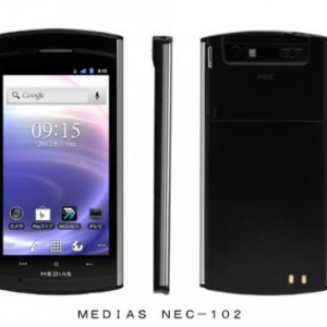 NECカシオ、SIMフリーのAndroidスマートフォン「MEDIAS NEC-102」を本日9月1日より全国のイオンで販売開始