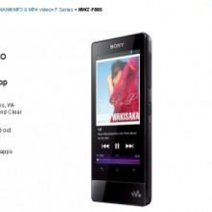 Android 4.0搭載Walkman F800シリーズが欧州で発売開始