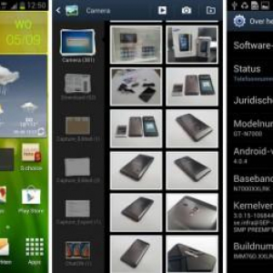 Samsung、Galaxy Note GT-N7000の大規模アップデート（N7000XXLRQ）を開始、Galaxy S IIIやGalaxy Note IIの機能を提供
