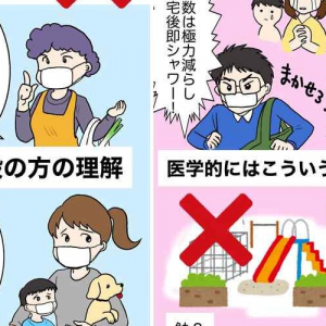 それは自粛になっていません！一般の方と医療従事者の思う「外出自粛の違い」が話題に