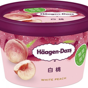 ハーゲンダッツ ミニカップ「白桃」新発売！まろやかミルクに熟した白桃果肉入り♪