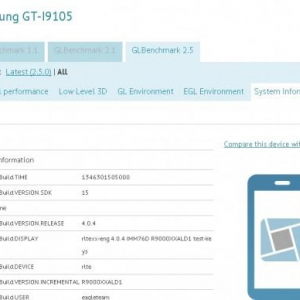 Samsung GT-I9105はTI OMAP 4470プロセッサを搭載？