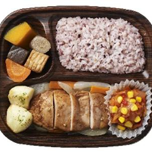 ローソン×タニタ　低カロリーのお弁当「バーベキューチキンと七穀ご飯」