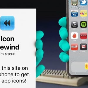 「Icon Rewind」 iPhone専用ですがレトロなアプリアイコンが使えます