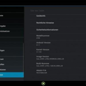 Acer、ICONIA Tab A700ドイツモデルのAndroid 4.1（Jelly Bean）アップデートを開始