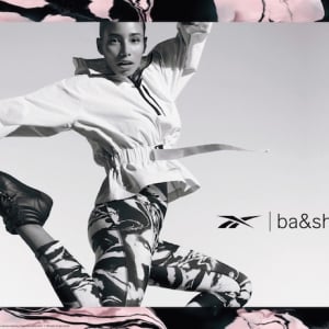 「REEBOK × ba&sh Collection」パリのファッションブランド「ba&sh」と初コラボレーション ダンスをモチーフにしたエレガントなスタジオウェアが登場