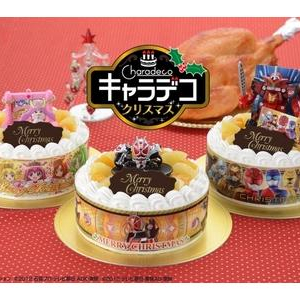 仮面ライダーやプリキュアと電話で話せる特典付き！バンダイの“キャラデコ”クリスマスケーキ